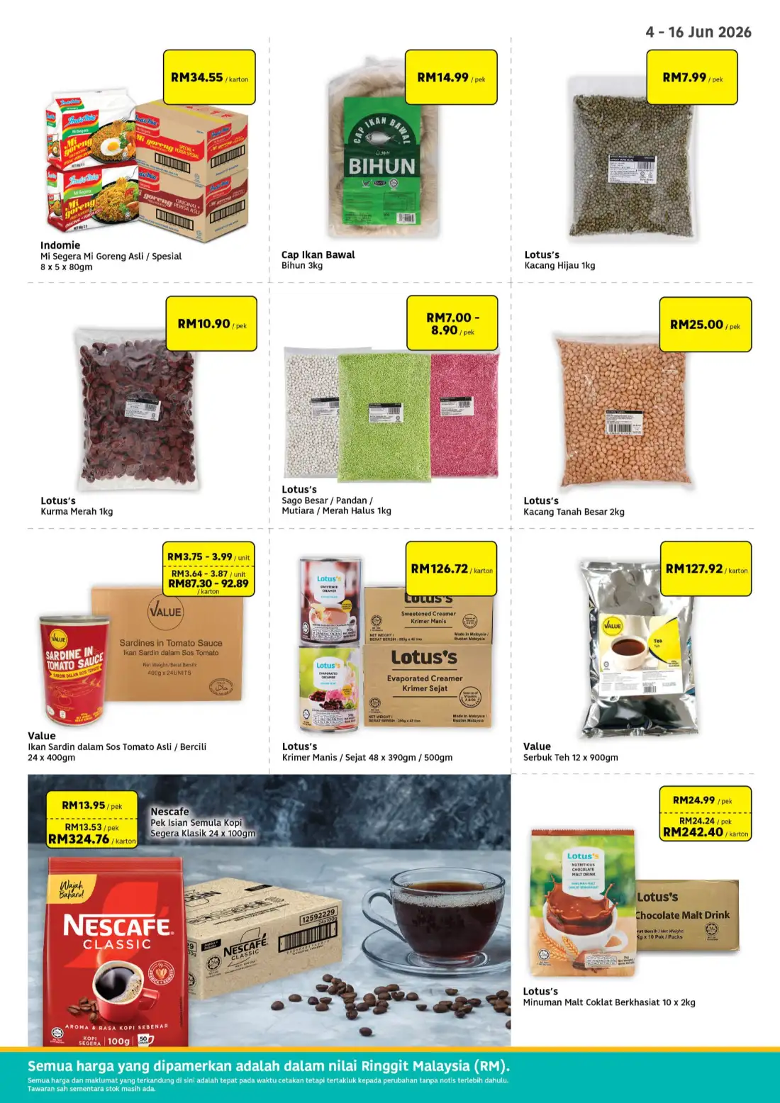 Lotus's Katalog Peniaga June 2026 page 4
