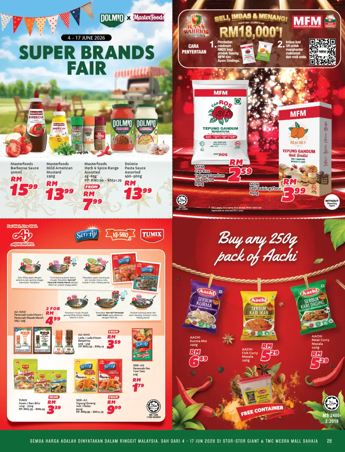 Giant Super Brands Festival Promotions June 2026 page 28