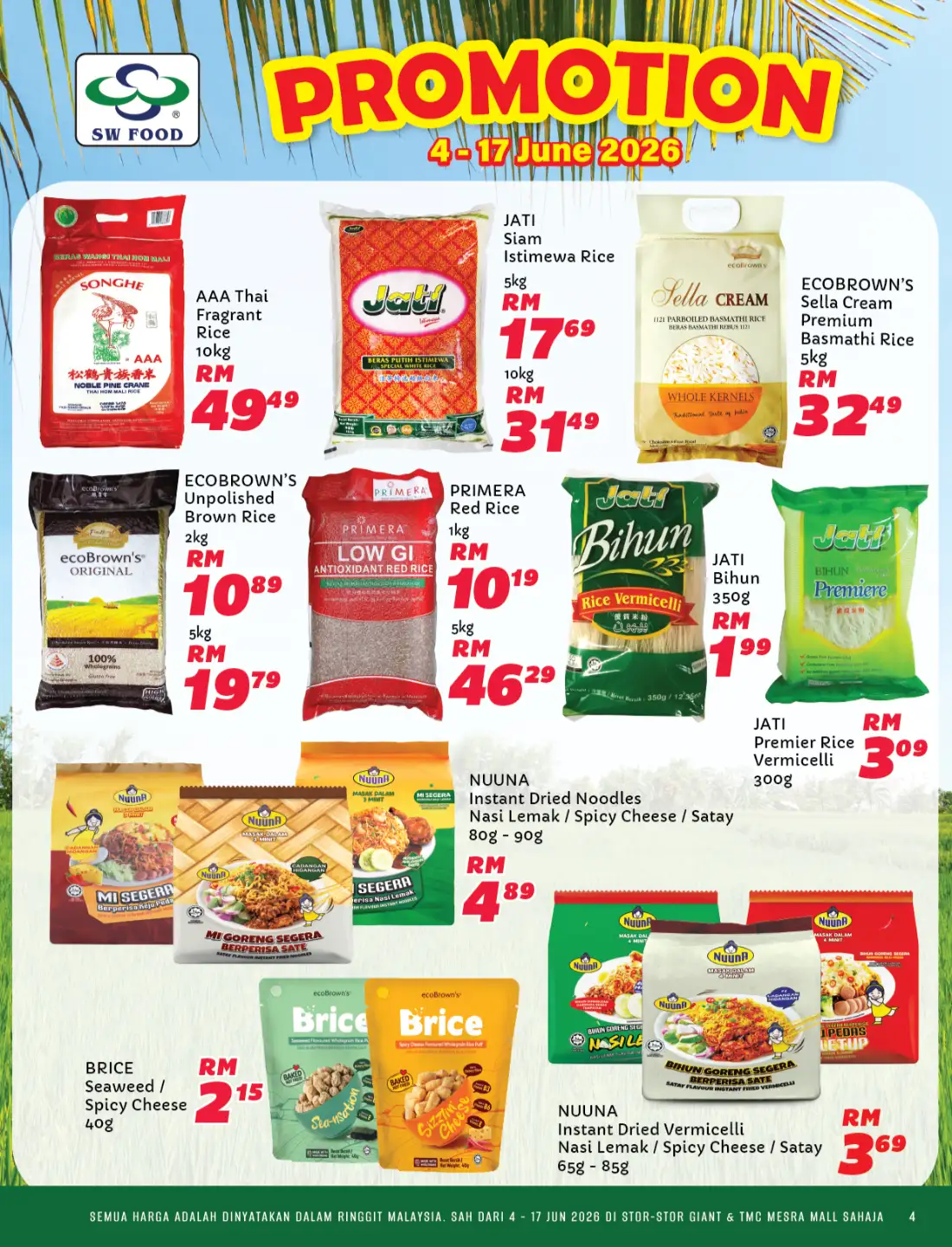 Giant Super Brands Festival Promotions June 2026 page 4