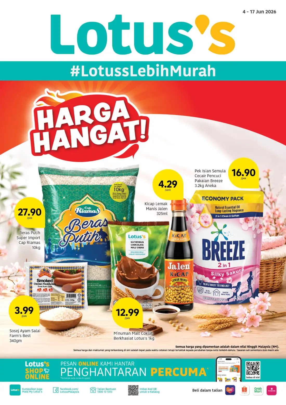 Lotus's Harga Hangat Deals June 2026 page 1