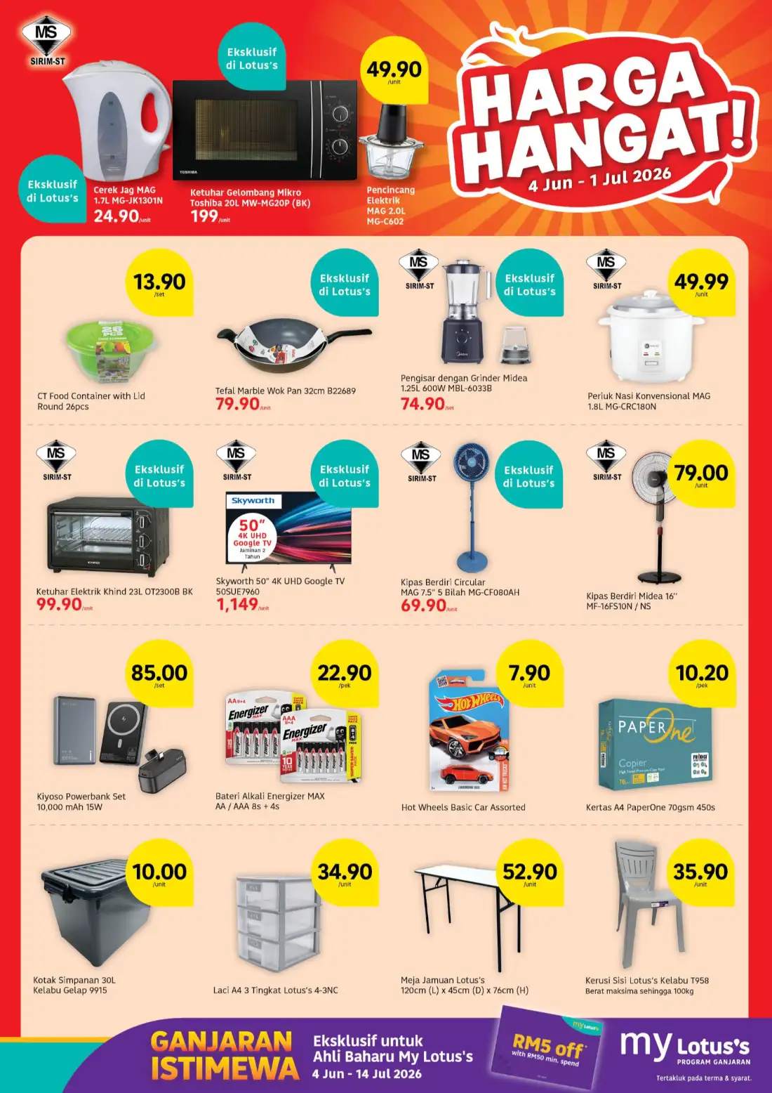 Lotus's Harga Hangat Deals June 2026 page 5