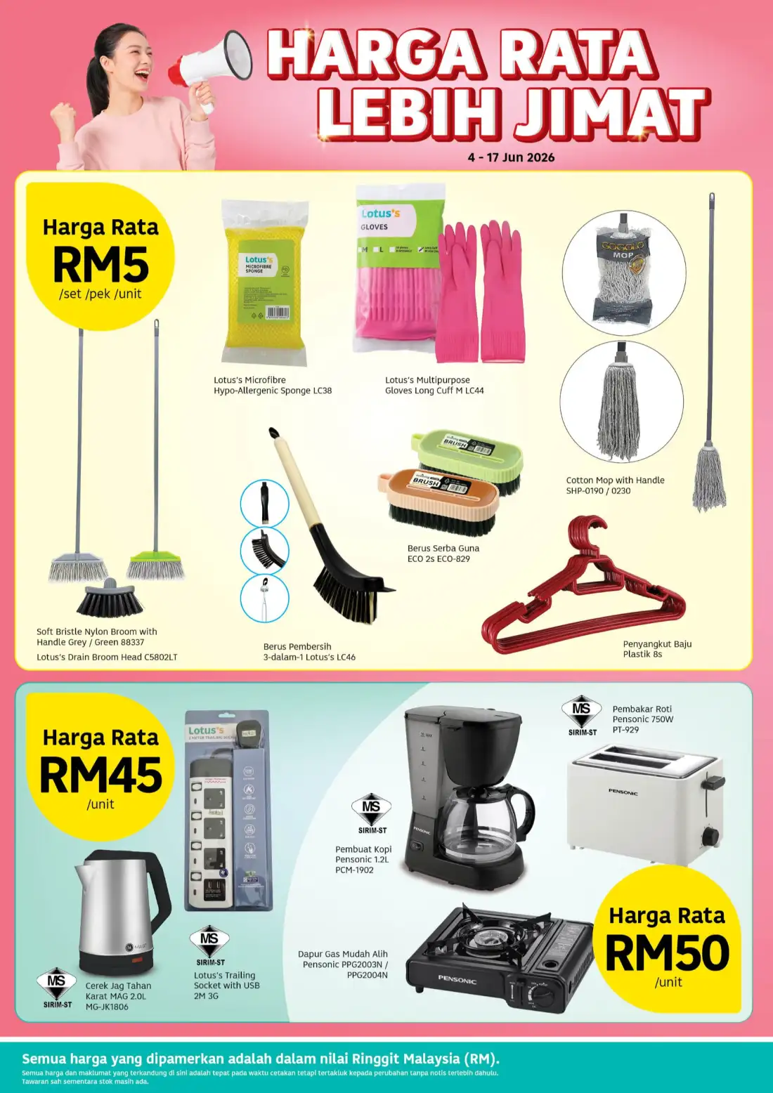 Lotus's Harga Hangat Deals June 2026 page 12