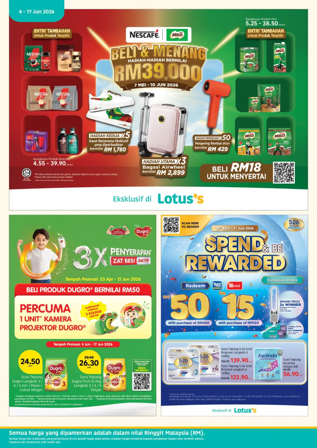 Lotus's Harga Hangat Deals June 2026 page 20