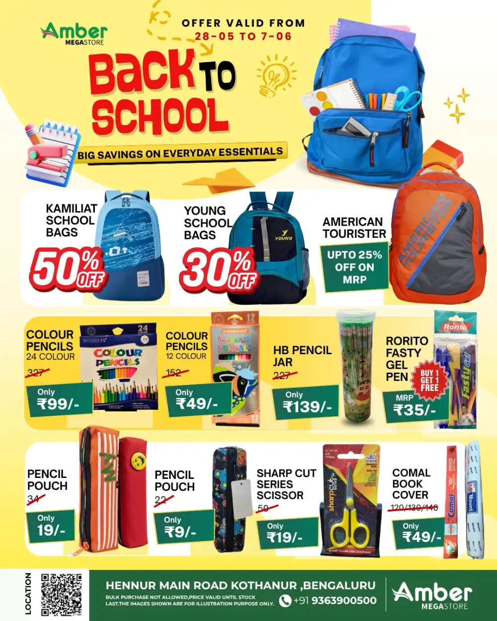 Amber Megastore Back to School Offers Bengaluru page 7