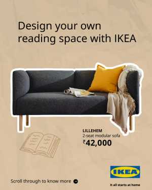 IKEA Reading Space Furniture Offers flyer cover