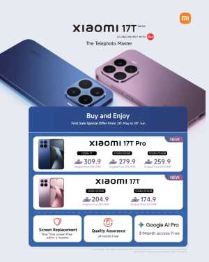 Xiaomi 17T Series First Sale Offer Oman flyer cover