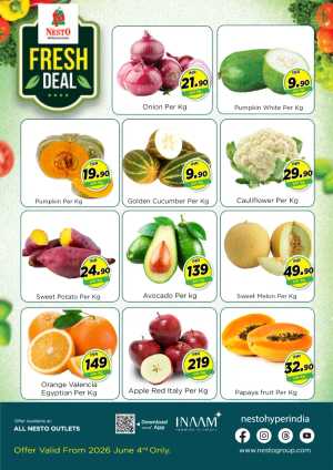 Fresh deals flyer cover
