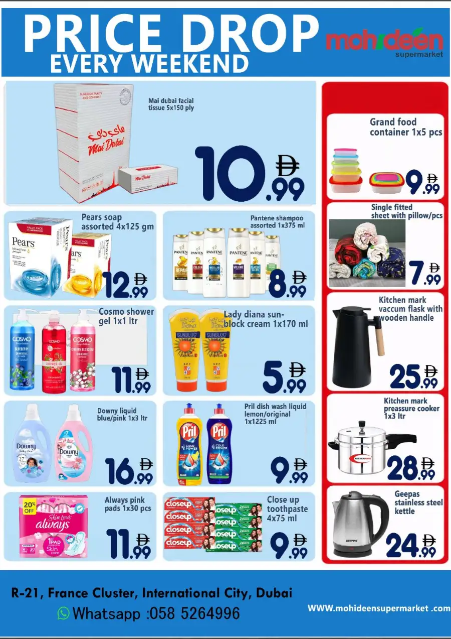 Mohideen Supermarket Dubai Weekend Price Drop page 4