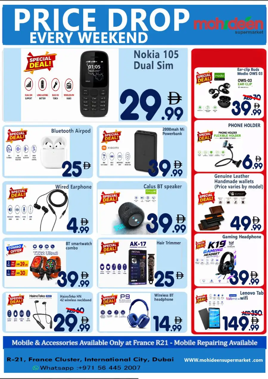 Mohideen Supermarket Dubai Weekend Price Drop page 7