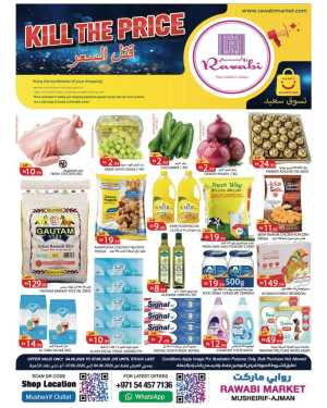 Rawabi Market Kill The Price Promotion | Latest Leaflets flyer cover