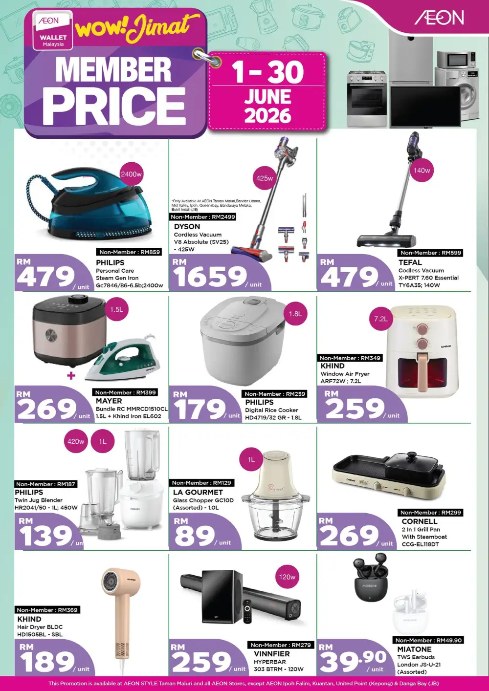 AEON June Member Specials page 1