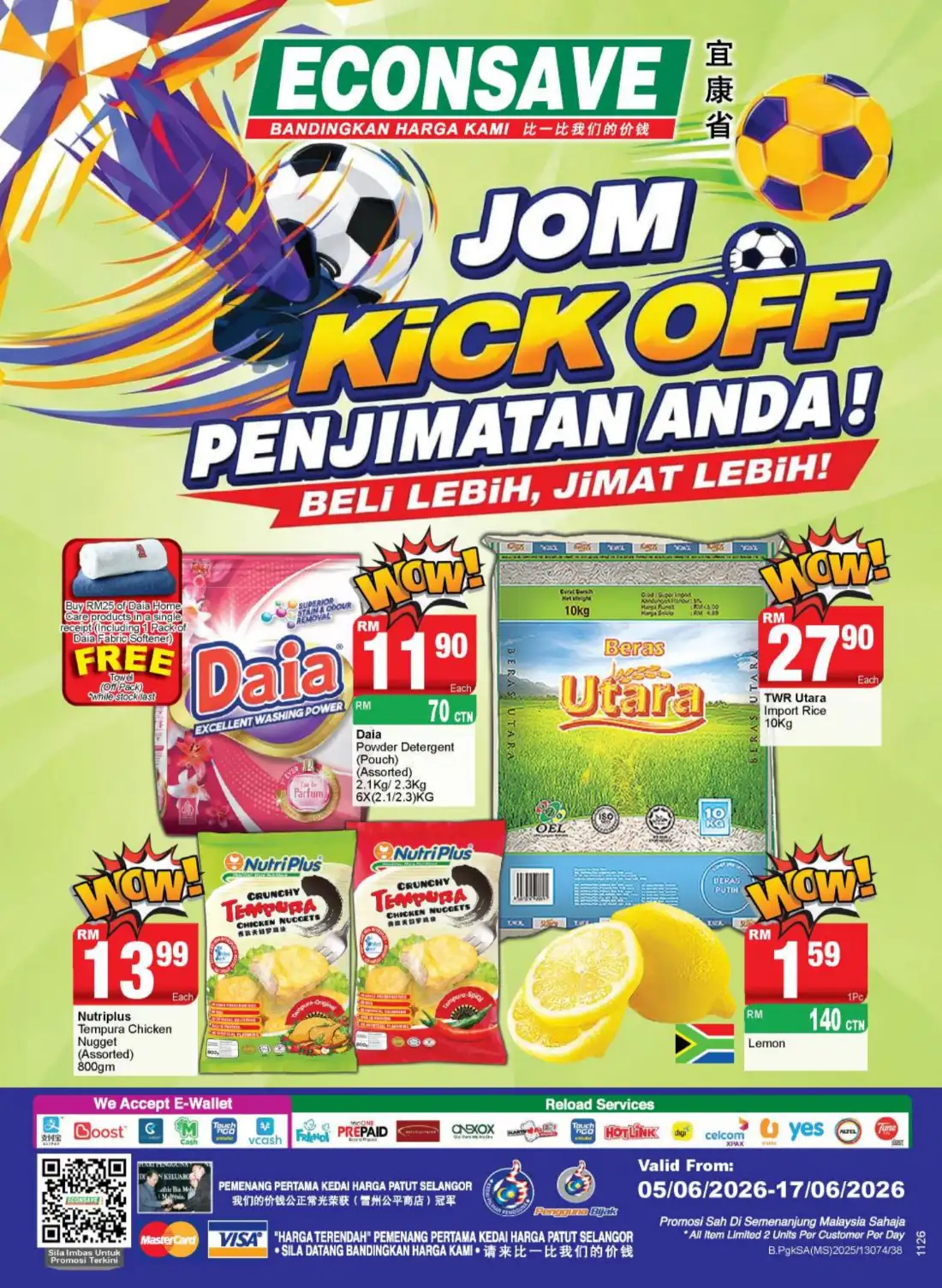 Econsave Semenanjung Malaysia Promo | Latest Catalogue page 1