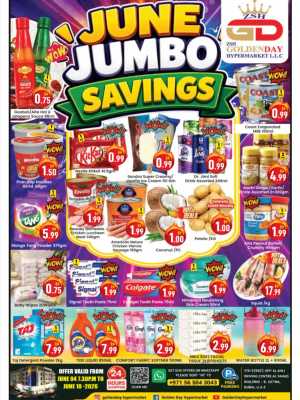 ZSH Golden Day Dubai Deals | Latest Leaflets flyer cover