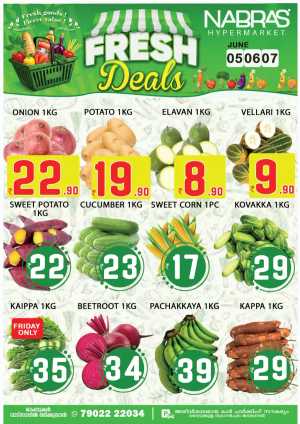Fresh deals flyer cover