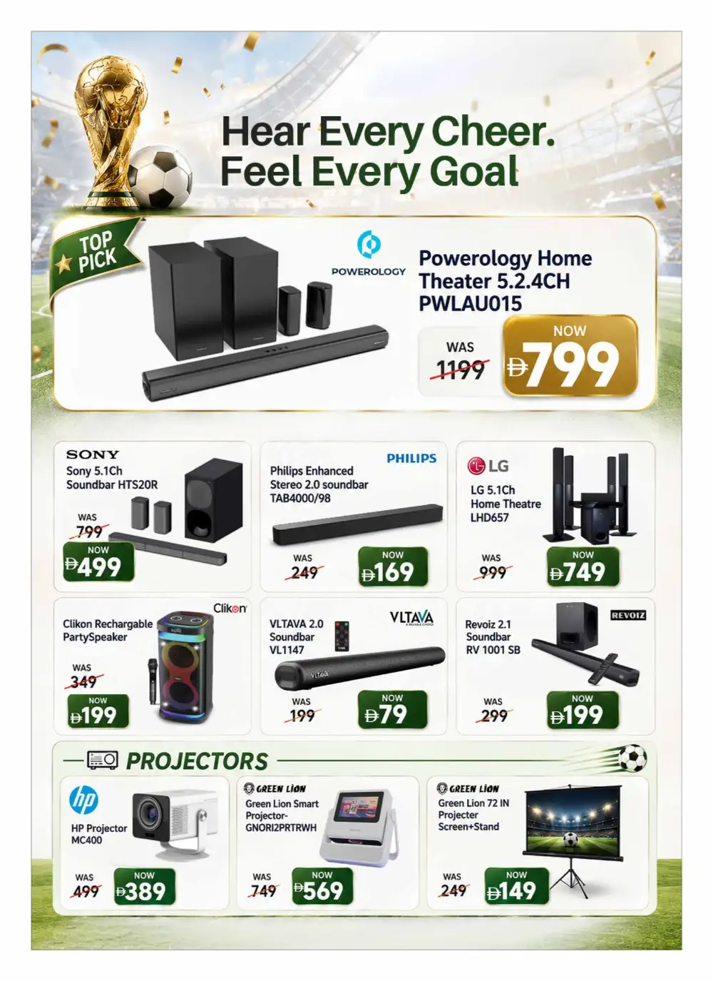Nesto Free Kick Electronics Sale Huge Discounts on Smart TVs and PS5 Slim page 10