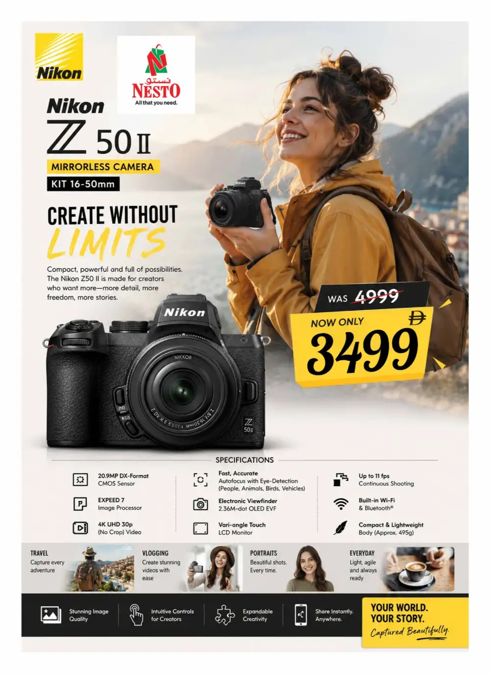 Nesto Free Kick Electronics Sale Huge Discounts on Smart TVs and PS5 Slim page 11