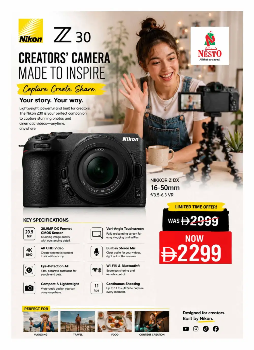 Nesto Free Kick Electronics Sale Huge Discounts on Smart TVs and PS5 Slim page 12