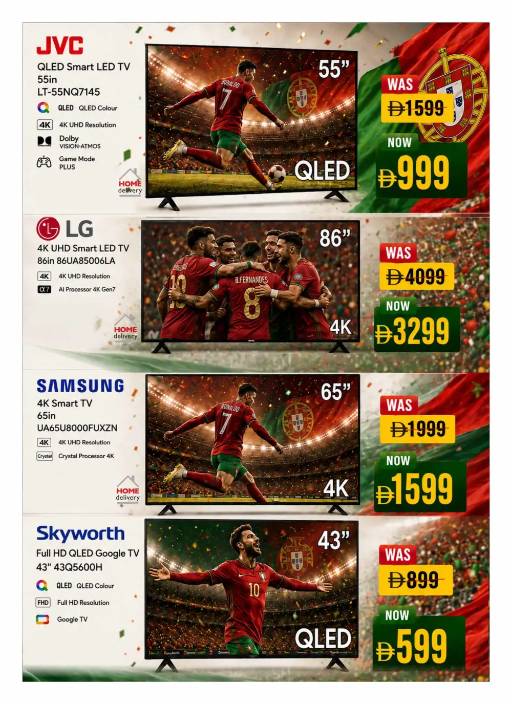 Nesto Free Kick Electronics Sale Huge Discounts on Smart TVs and PS5 Slim page 5
