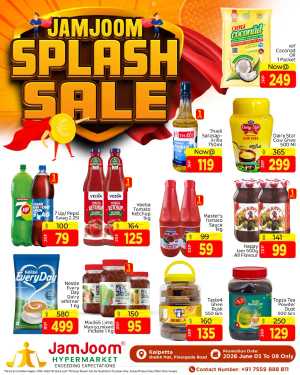 JamJoom Splash Sale Kalpetta Offers flyer cover