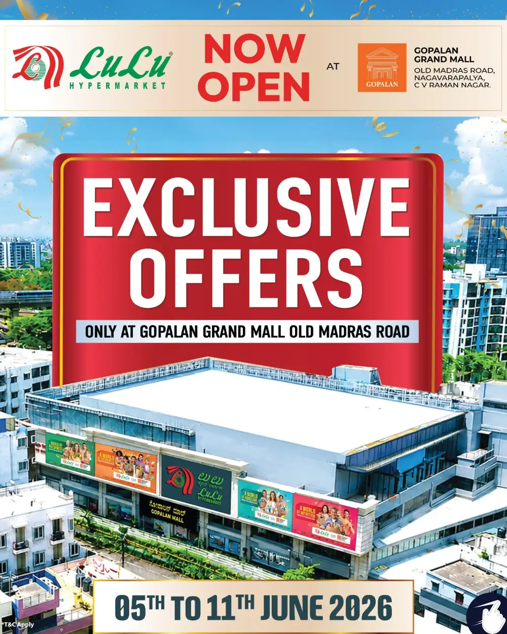Lulu Gopalan Grand Mall Exclusive Offers June 2026 page 1