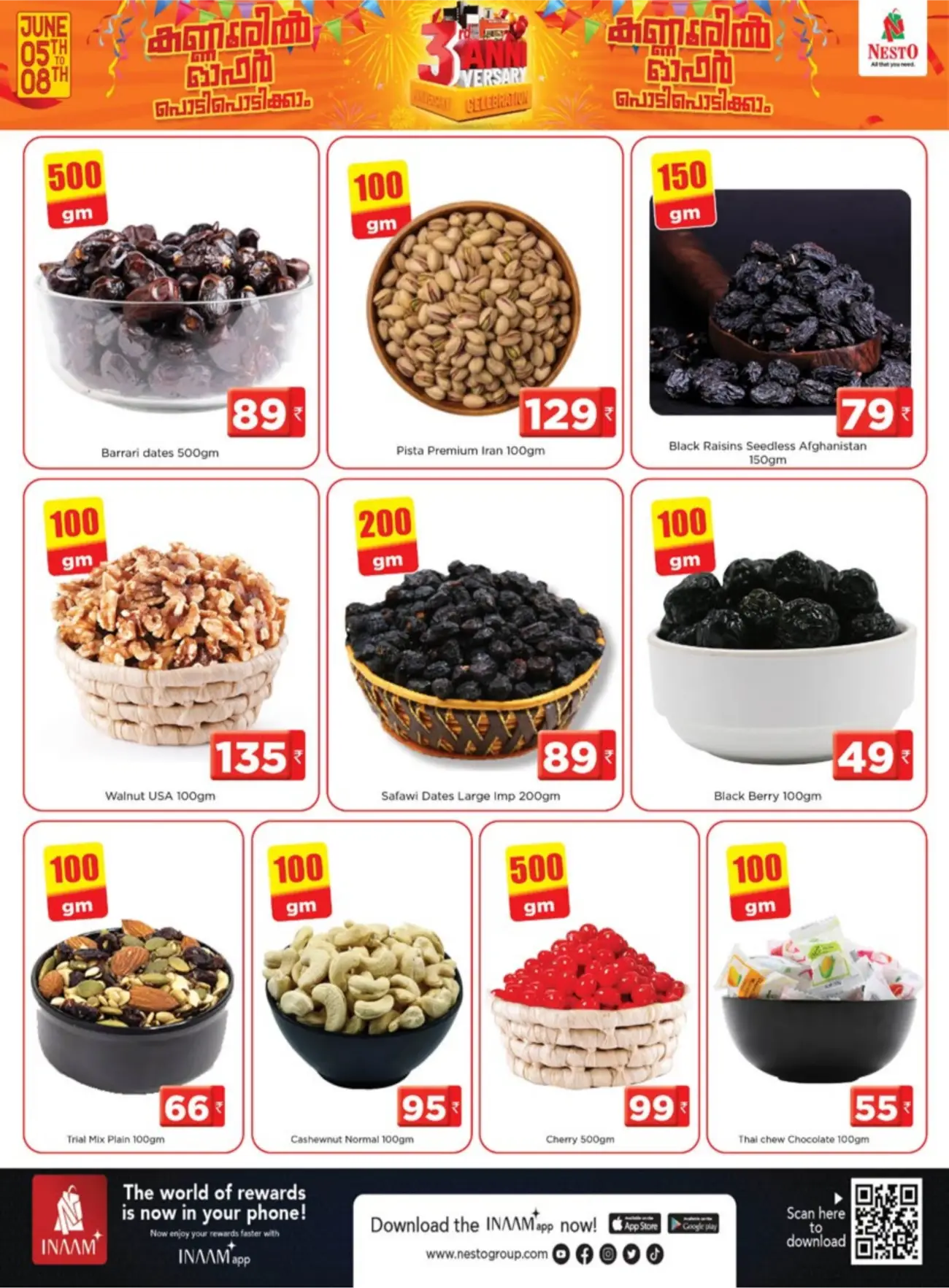 Nesto Kannur 3rd Anniversary Offers June 2026 page 5