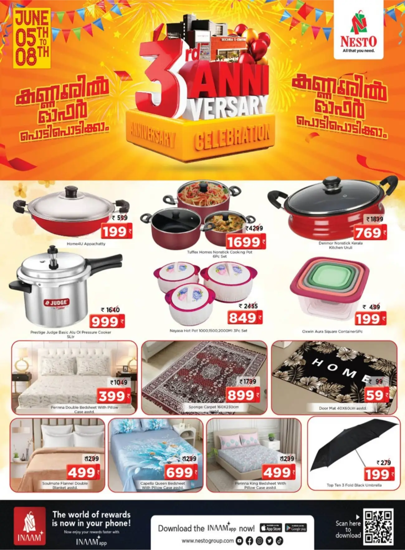 Nesto Kannur 3rd Anniversary Offers June 2026 page 16