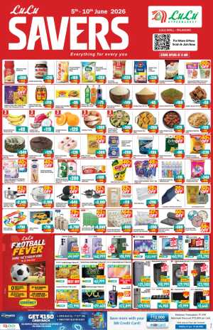 LuLu Palakkad Savers Grocery and Electronics Offers | June 2026 flyer cover
