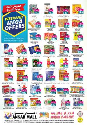 Ansar Mall Weekend Mega Offers June 2026 flyer cover