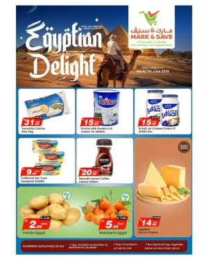 Mark and Save Egyptian Delight Offers June 2026 flyer cover