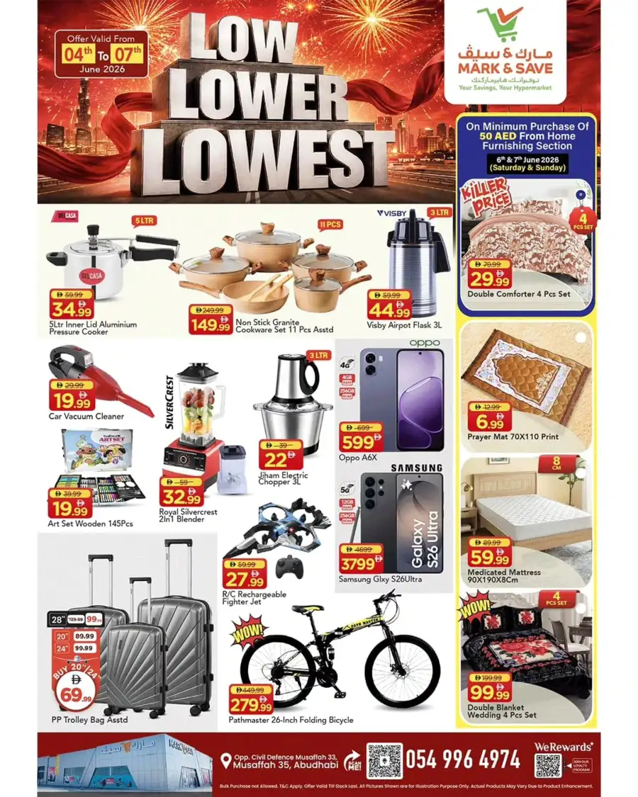 Mark & Save Mussafah Low Lower Lowest Offers page 20