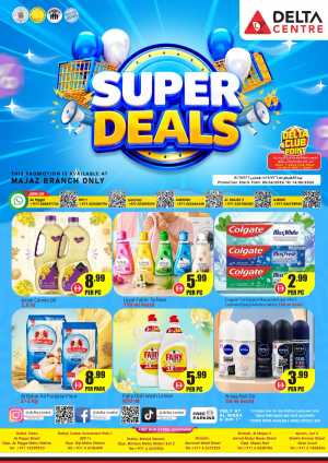 Delta Centre Majaz | Super Deals | 05-14 June 2026 flyer cover