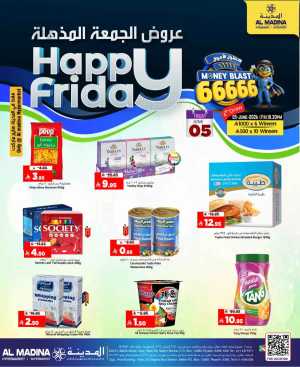 Happy friday flyer cover
