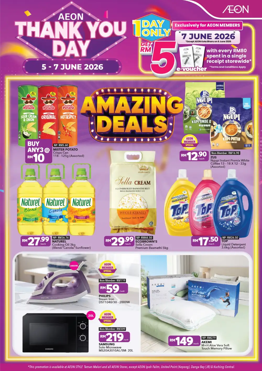 AEON Malaysia Thank You Day Promotion June 2026 page 1