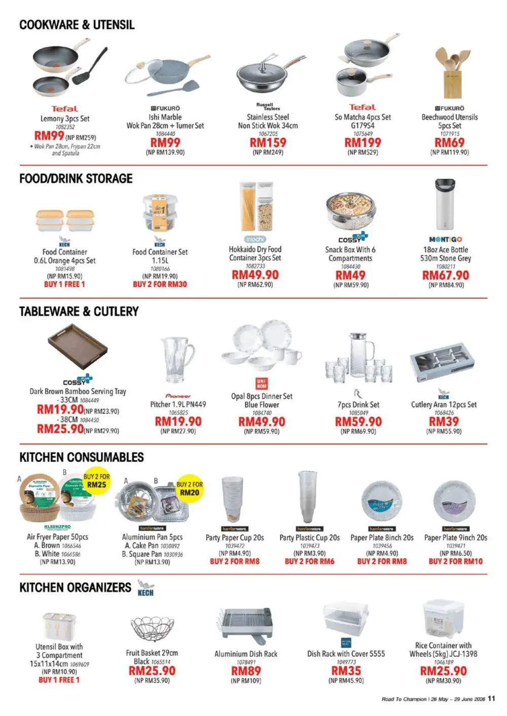 HomePro Malaysia Road To Champions Promotion June 2026 page 11