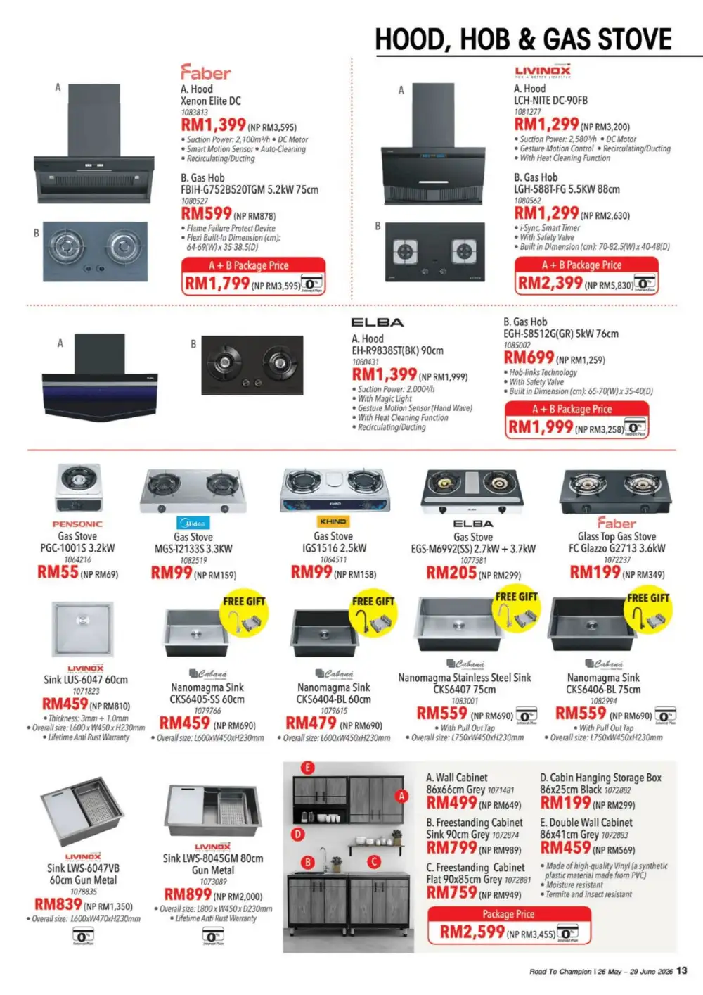 HomePro Malaysia Road To Champions Promotion June 2026 page 13