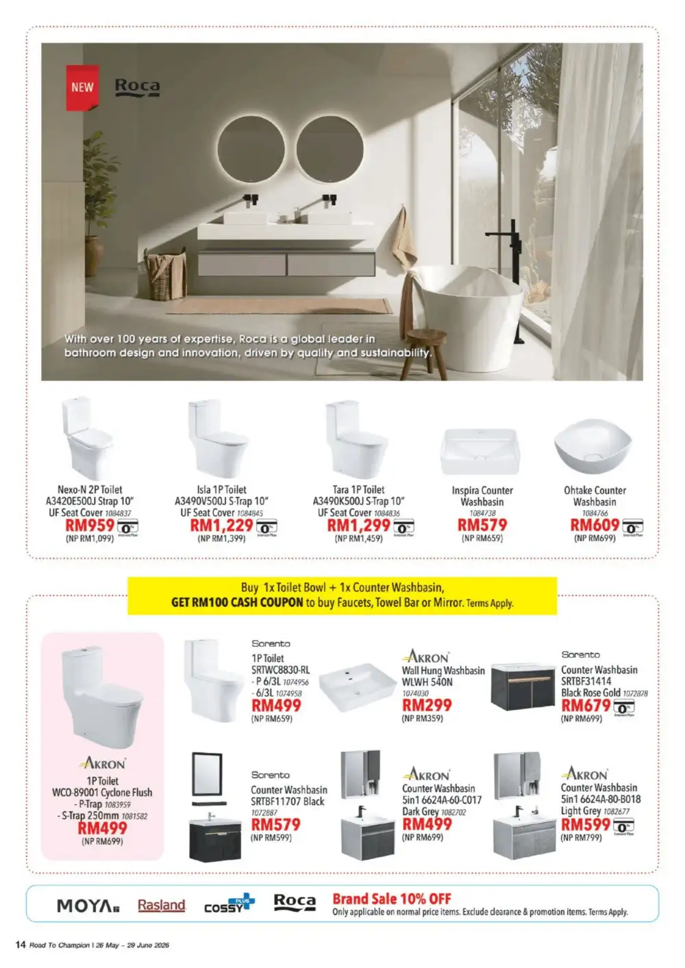 HomePro Malaysia Road To Champions Promotion June 2026 page 14