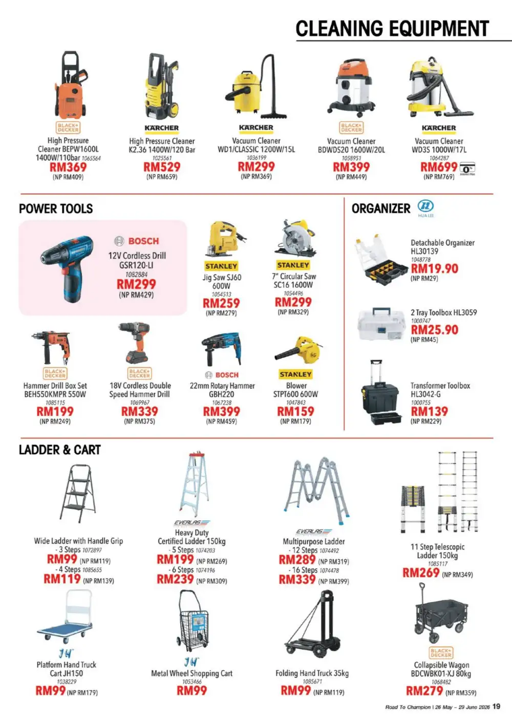 HomePro Malaysia Road To Champions Promotion June 2026 page 19