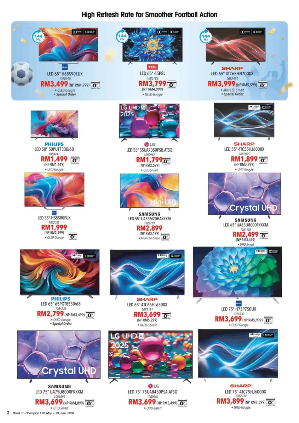 HomePro Malaysia Road To Champions Promotion June 2026 page 2