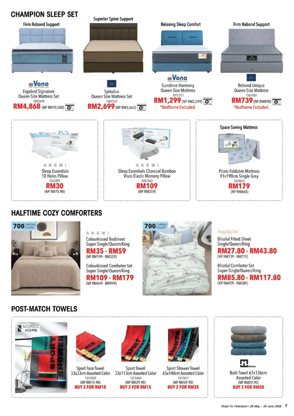 HomePro Malaysia Road To Champions Promotion June 2026 page 7