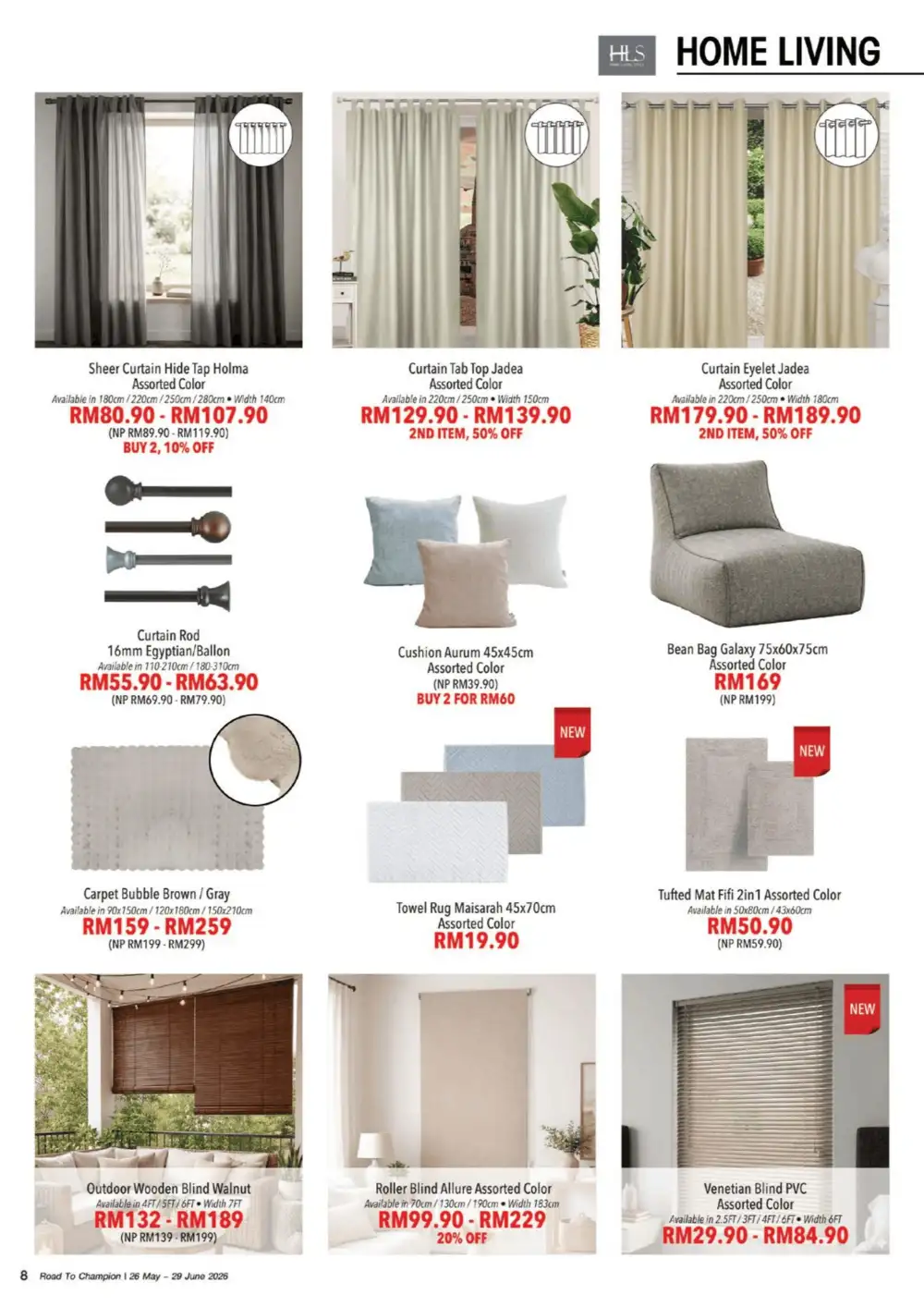 HomePro Malaysia Road To Champions Promotion June 2026 page 8
