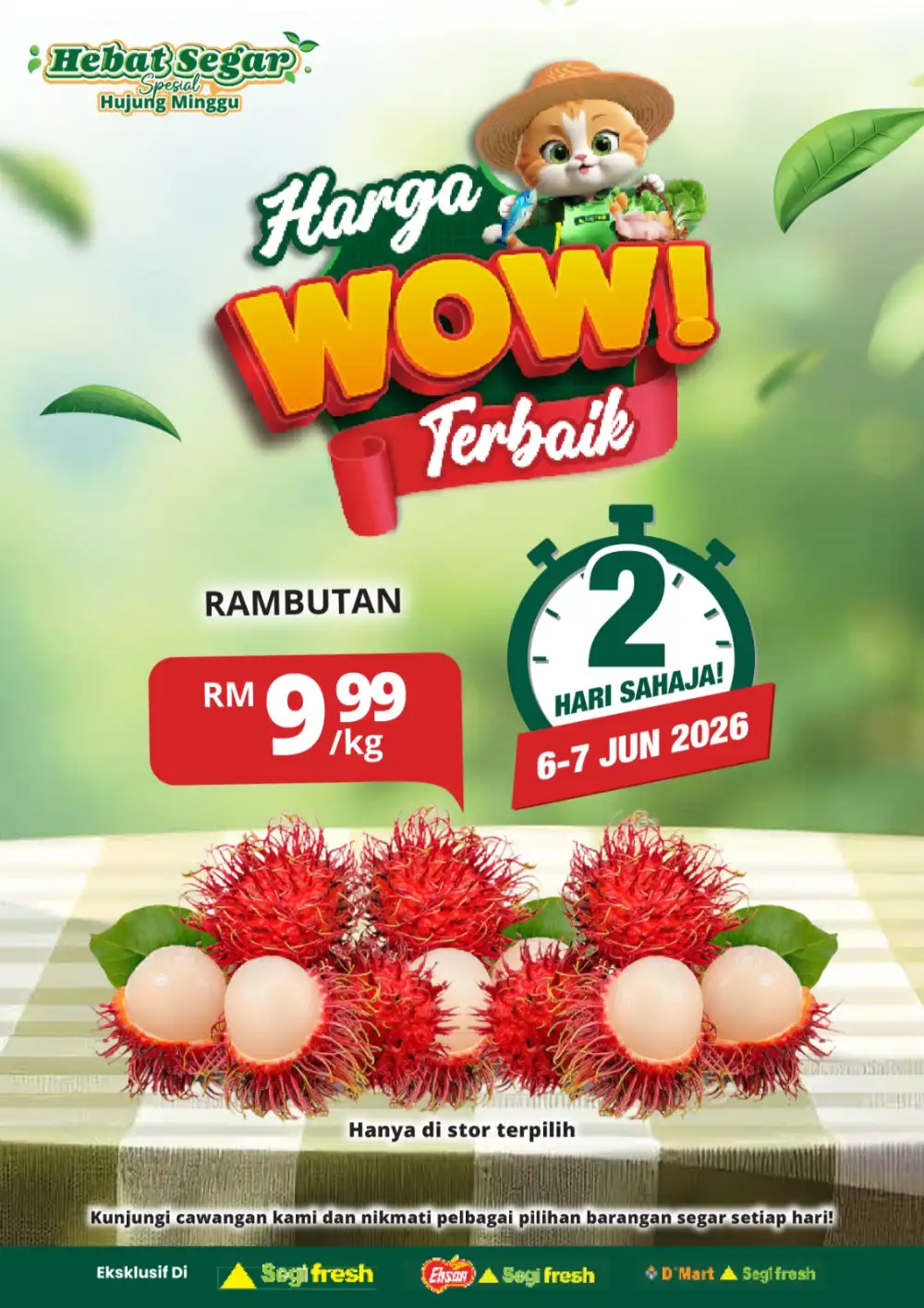 Segi Fresh Malaysia Weekend Flash Promo June 2026 page 1