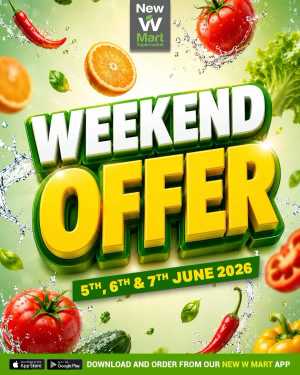 Weekend offer flyer cover