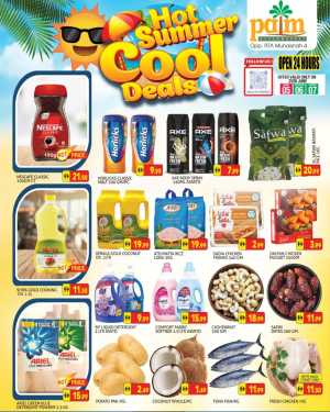 Palm Muhaisnah | Hot Summer Cool Deals flyer cover