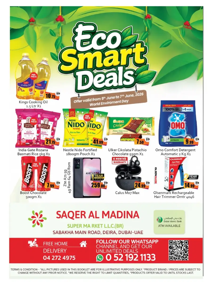Saqer Al Madina Dubai Eco Smart Deals page 1