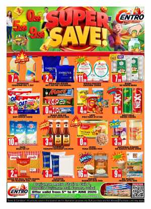 Centro Discount Center Dubai Super Save Offers June 2026 flyer cover