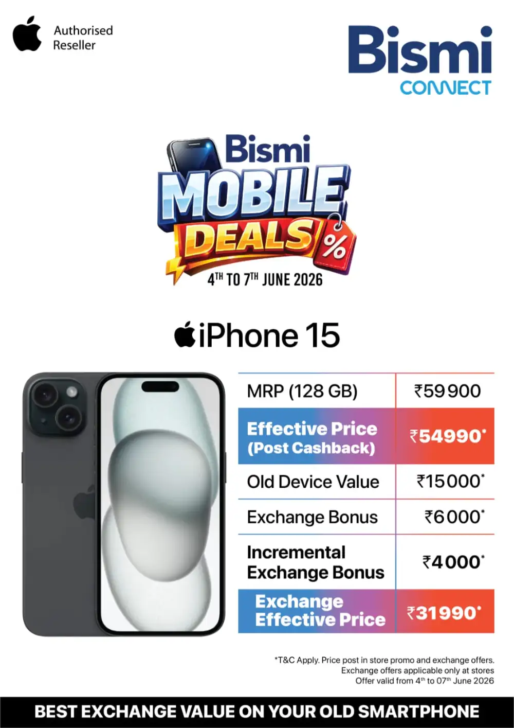 Bismi Mobile Deals iPhone 15 16 and 17 Offers page 2