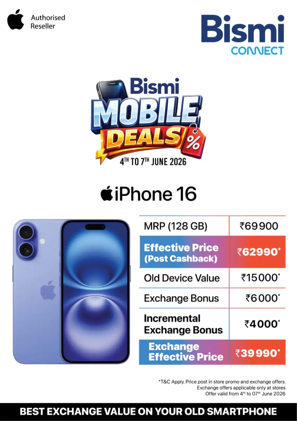 Bismi Mobile Deals iPhone 15 16 and 17 Offers page 3