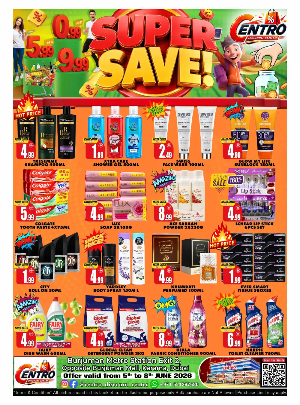 Centro Discount Center Burjuman Super Save Grocery Offers page 8