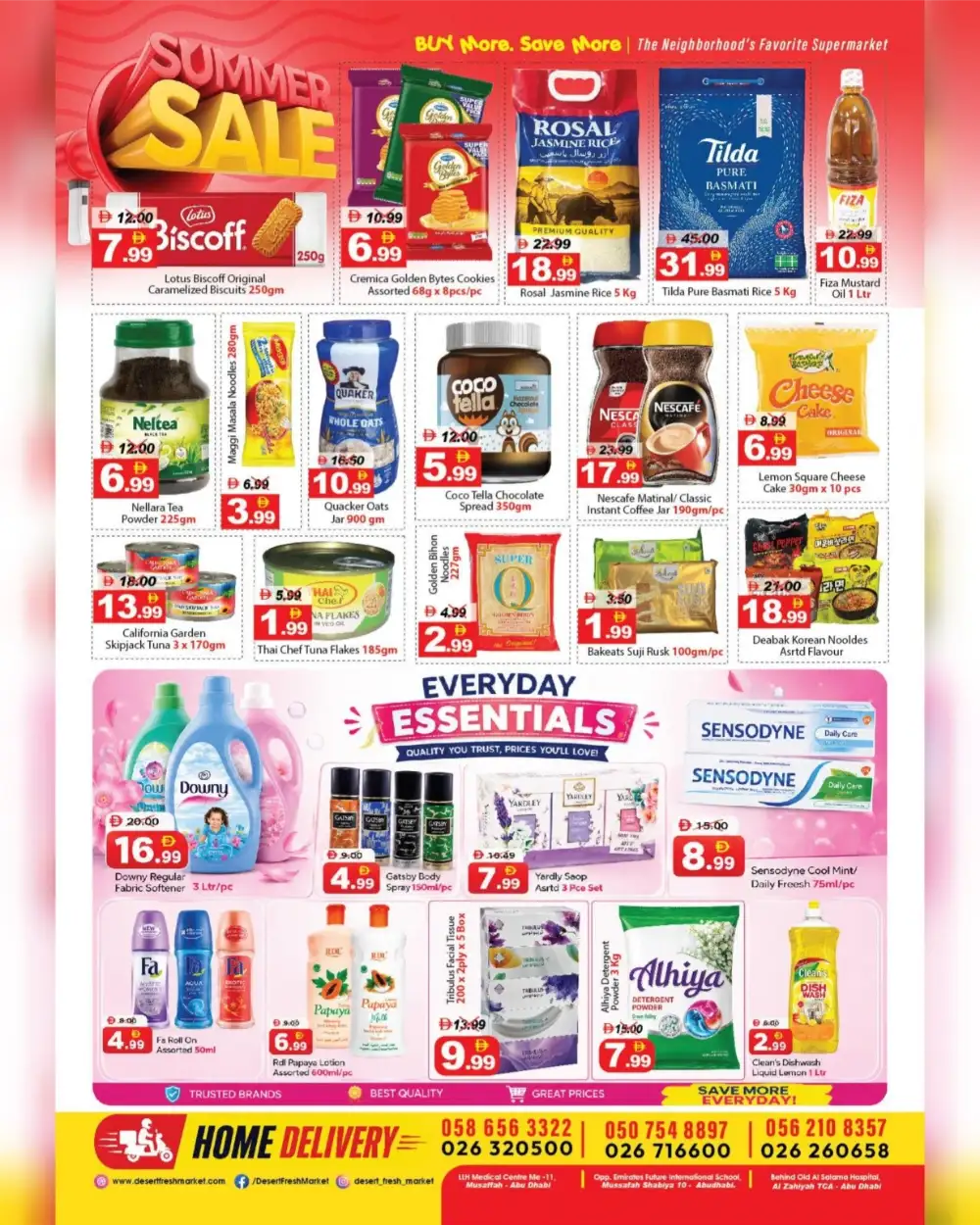 Desert Fresh Market Abu Dhabi Summer Sale Grocery Offers page 3
