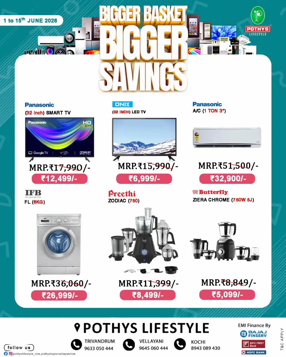 Pothys Lifestyle Bigger Savings June Offers page 2